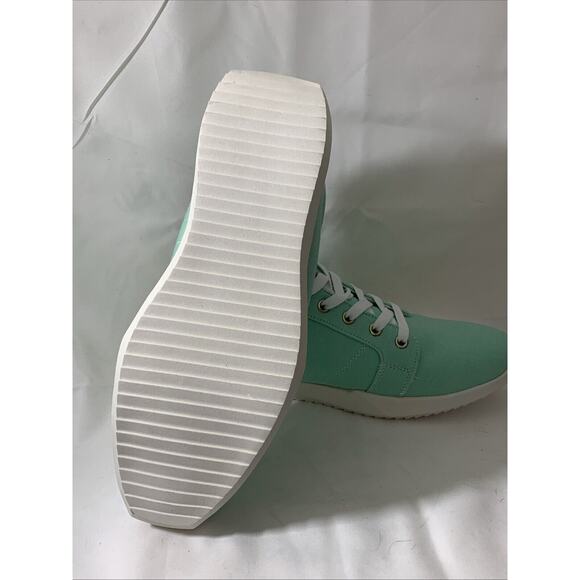 Godi Unisex Sneakers Mens 10 Women’s 11.5 Canvas Nwt Green - Picture 5 of 8